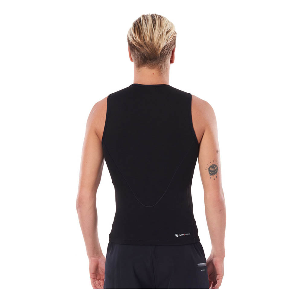 Top in neoprene Rip Curl Flashbomb Vest 0.5mm dietro Kitepoint.shop Malcesine