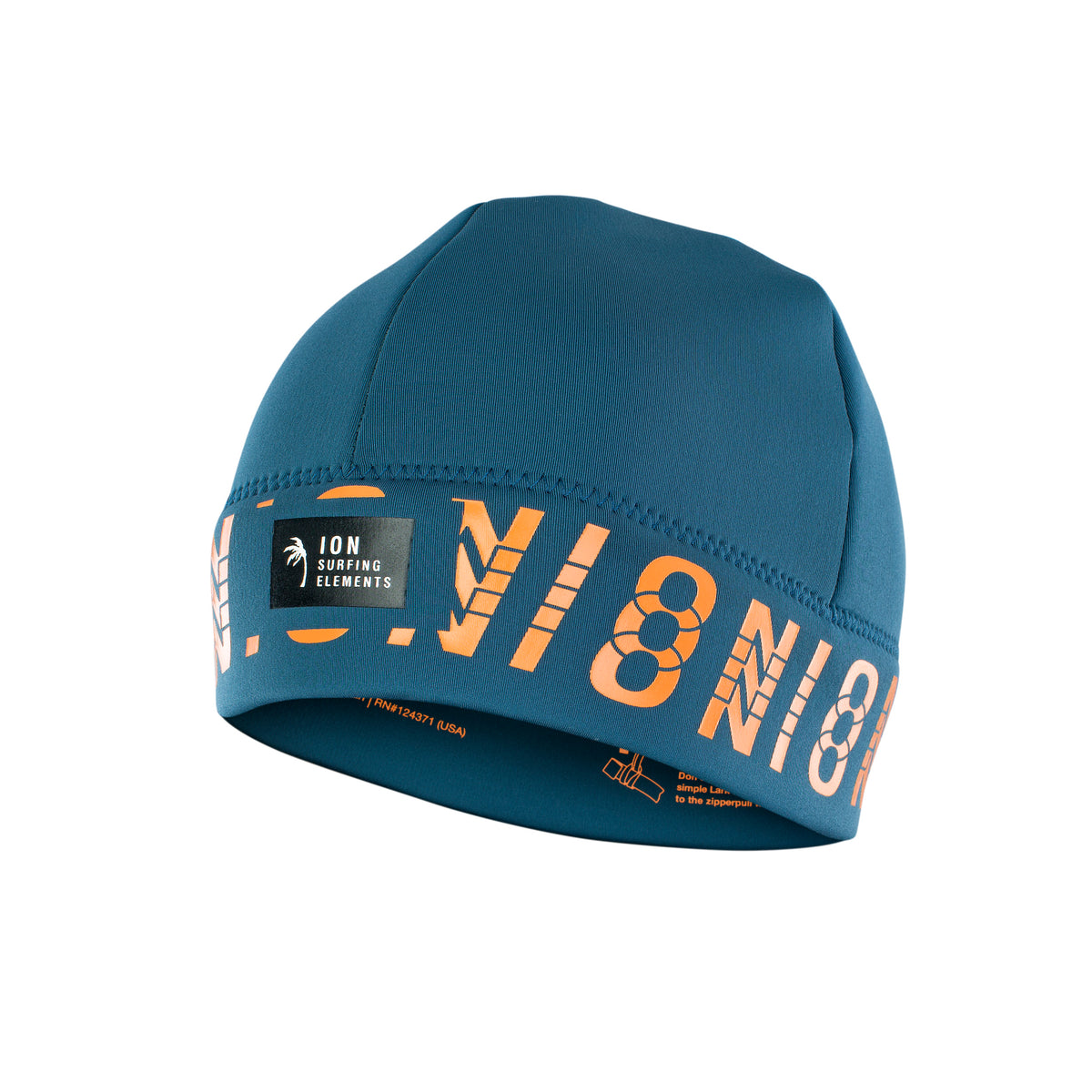 Berretto in neoprene per kitesurf Ion Neo Beanie Logo petrol Kitepoint.shop Malcesine