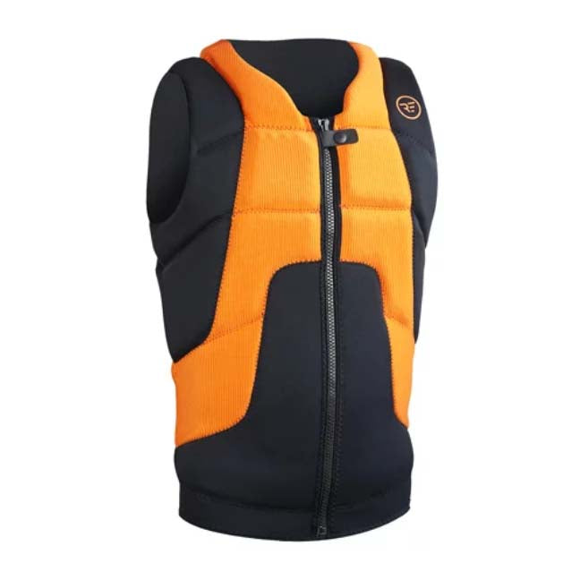 Giubbino protettivo galleggiante per kitesurf Ride Engine Defender arancione/nero Kitepoint.shop a Malcesine