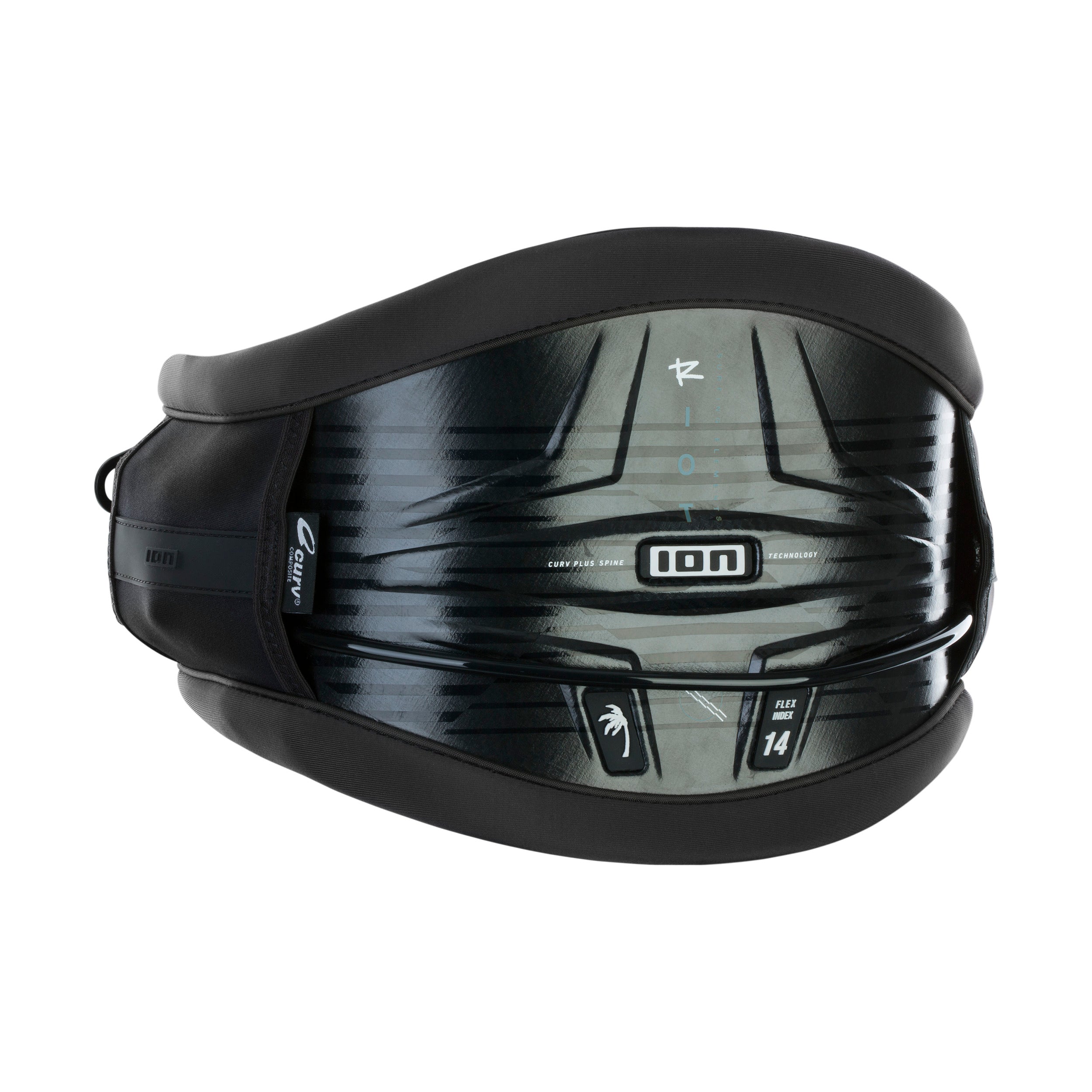 Trapezio rigido per kitesurf ION RIOT CURV BLACK