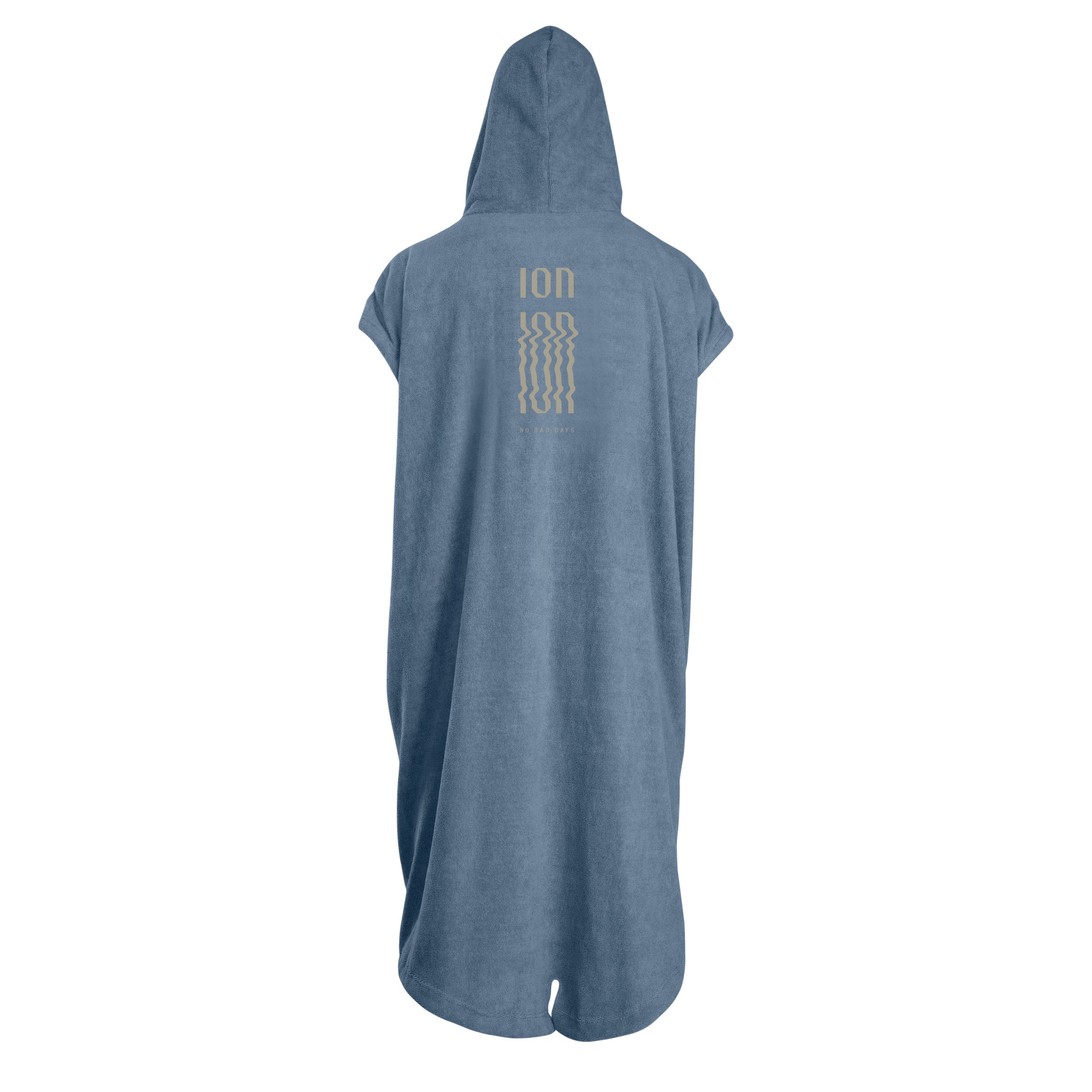 Asciugamani ION PONCHO CORE L (165>) STEEL BLUE