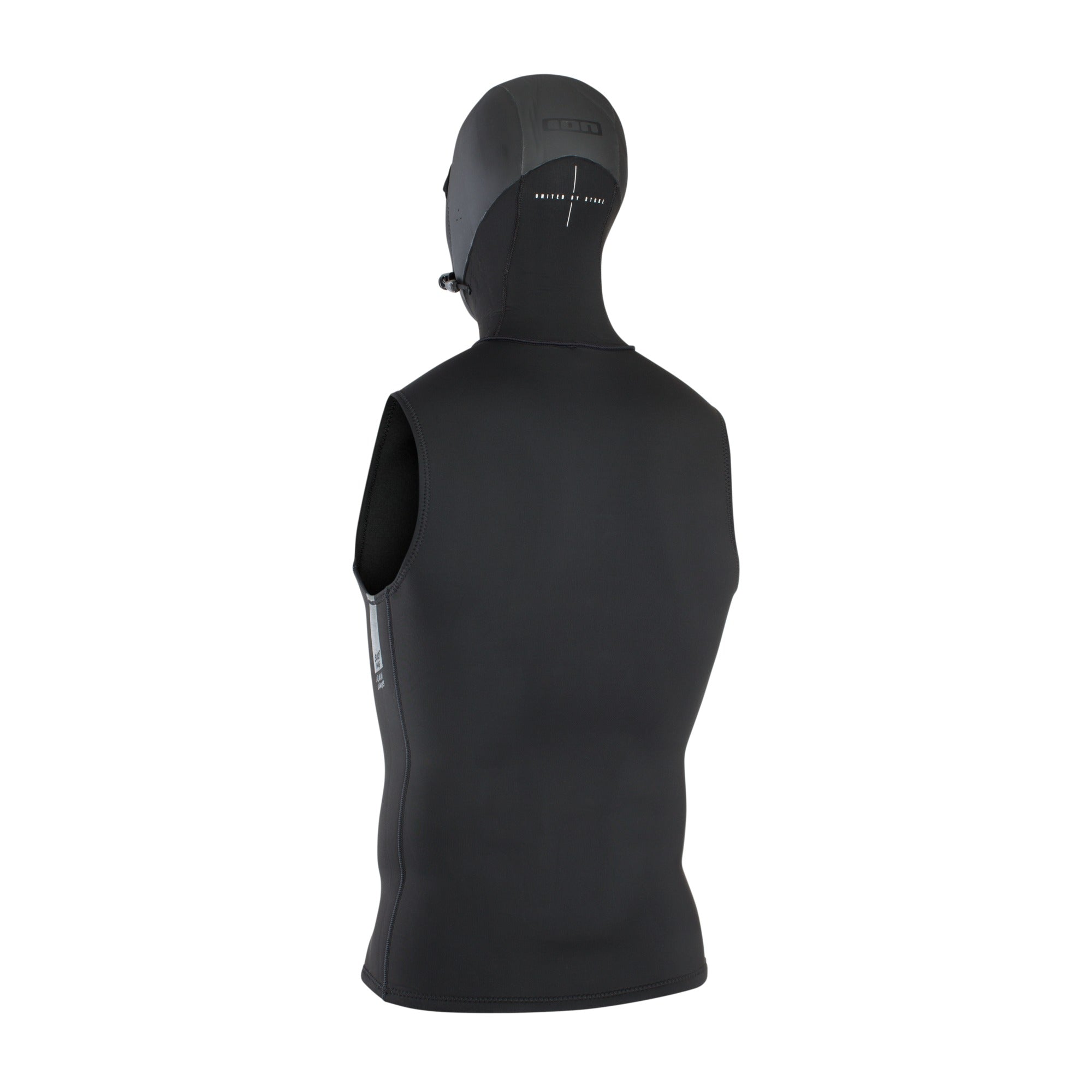 Top in neoprene ION NEO TOP HOODED VEST 3/2 BLACK