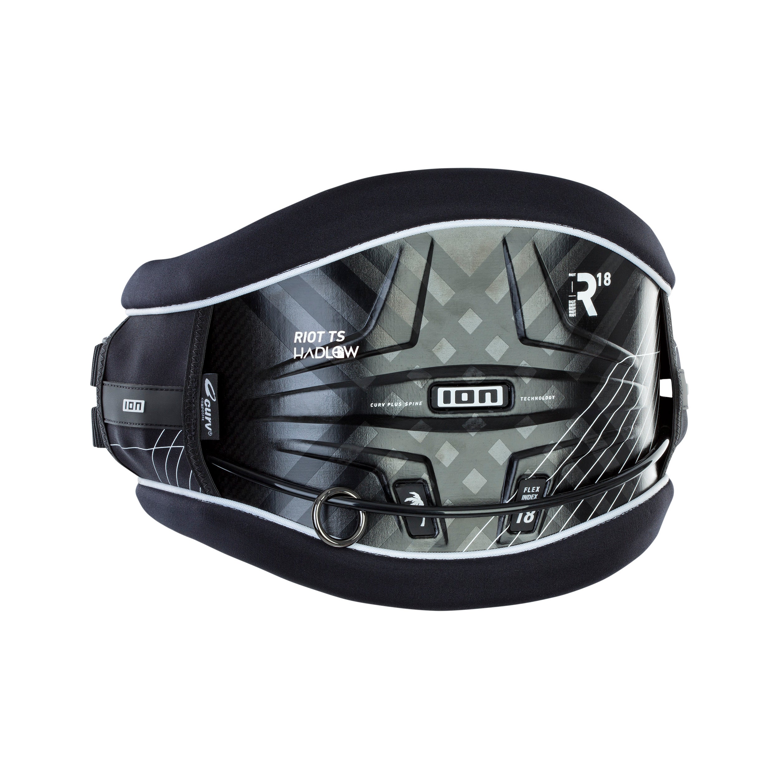 Trapezio rigido per kitesurf ION RIOT CURV TEAM SERIES HADLOW EDITION