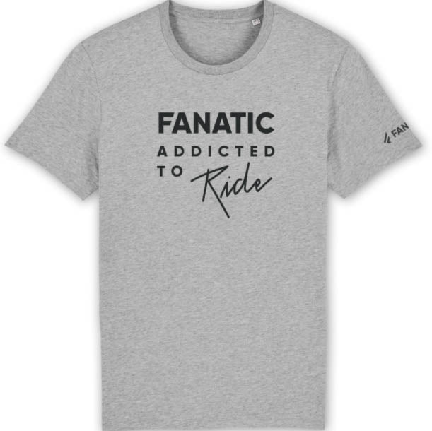 T shirt FANATIC TEE SS ADDICTED GREY