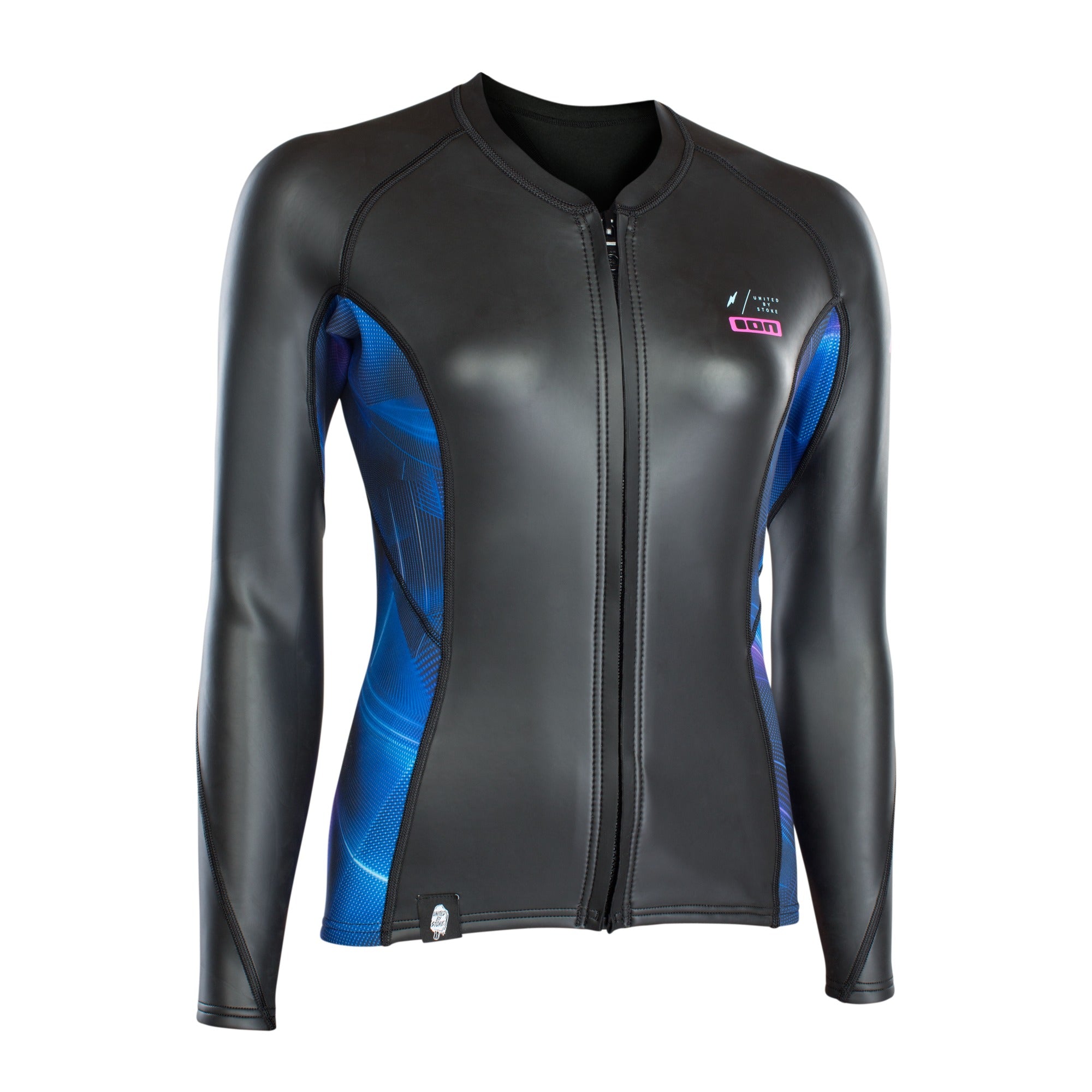 Top donna in neoprene ION NEO ZIP TOP WOMEN LS 2/1 BLACK CAPSULE