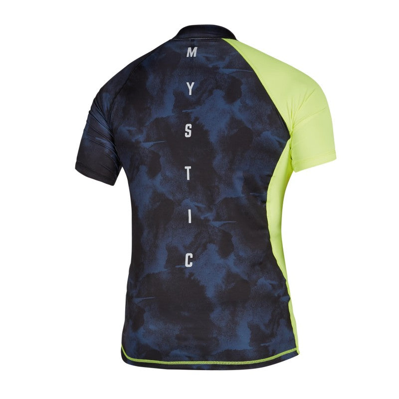 CROSSFIRE SS RASHVEST NAVY/LIME
