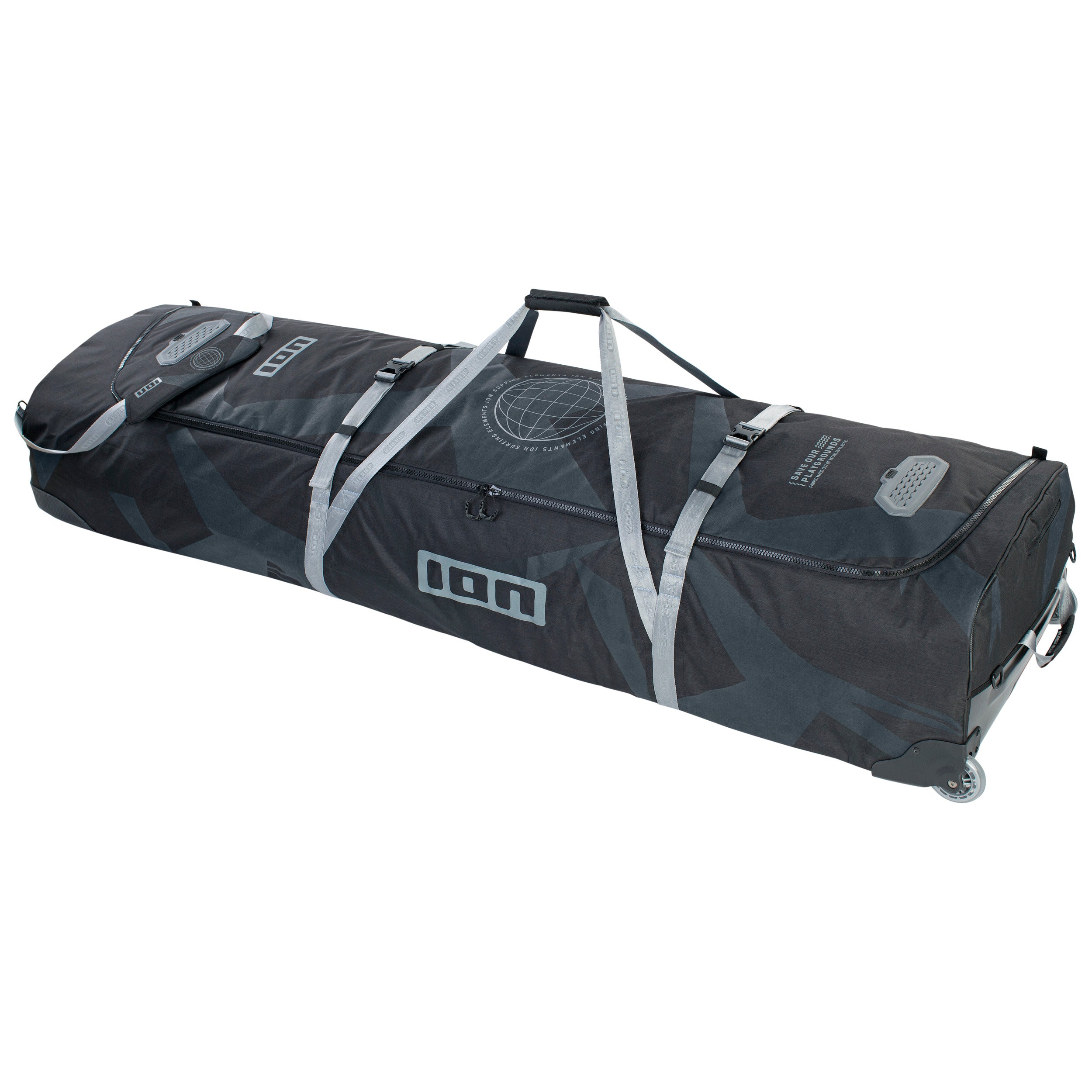 Sacca per tavole da wing foil ION WING GEARBAG TEC BLACK 6'3"