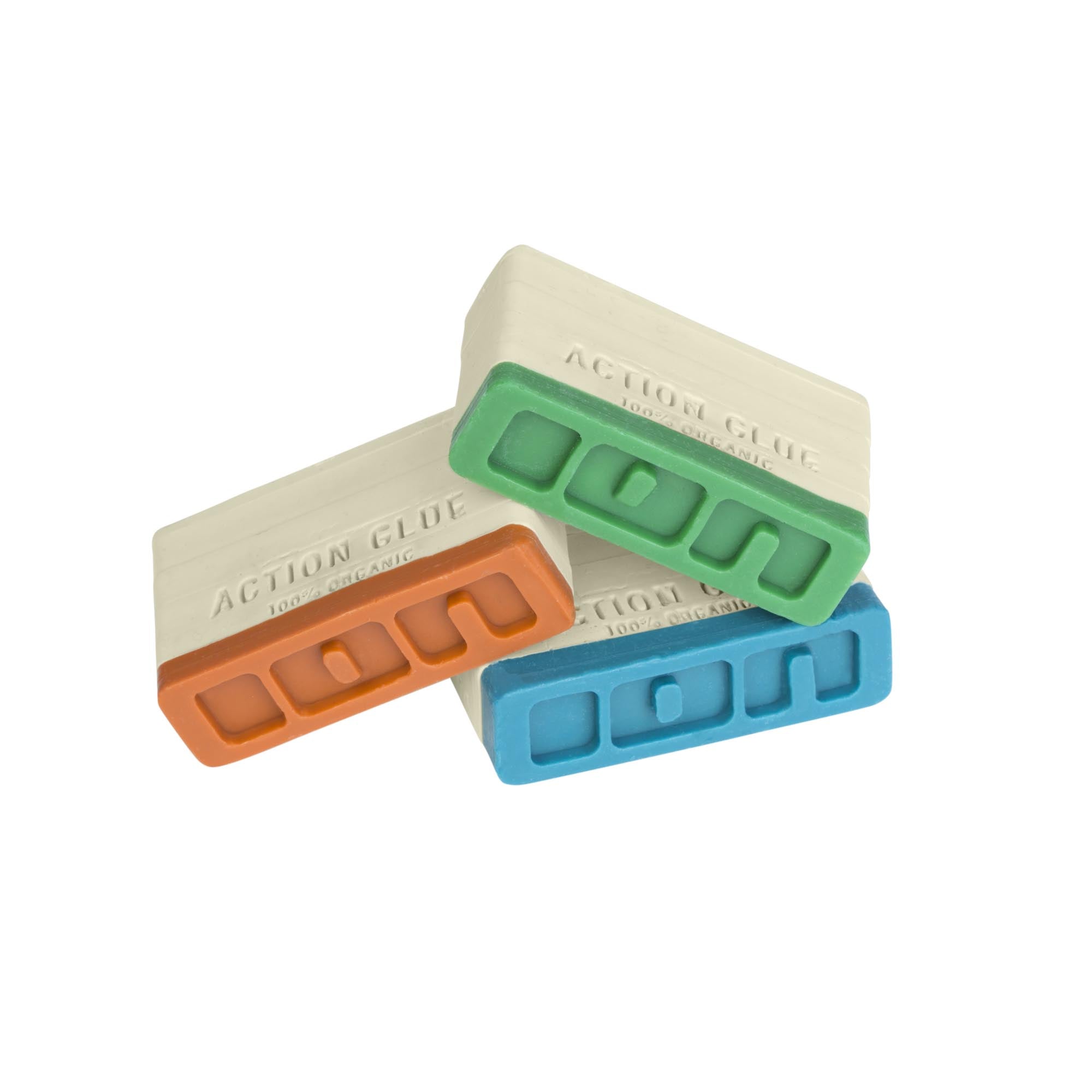 Cera paraffina per tavole surf ION ACTION GLUE 2.0 BLUE/COLD WATER