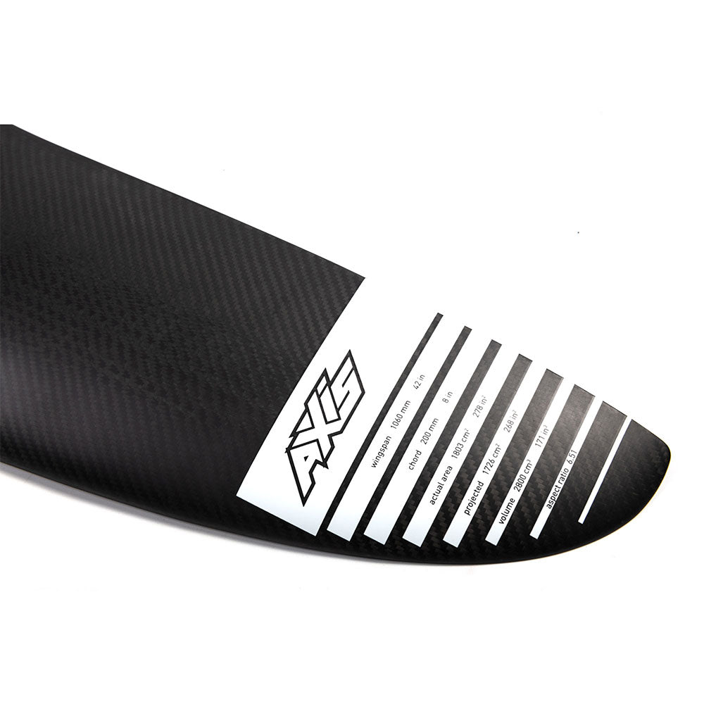 Ala frontale per wing foil AXIS FRONT WING 1060 BSC CARBON