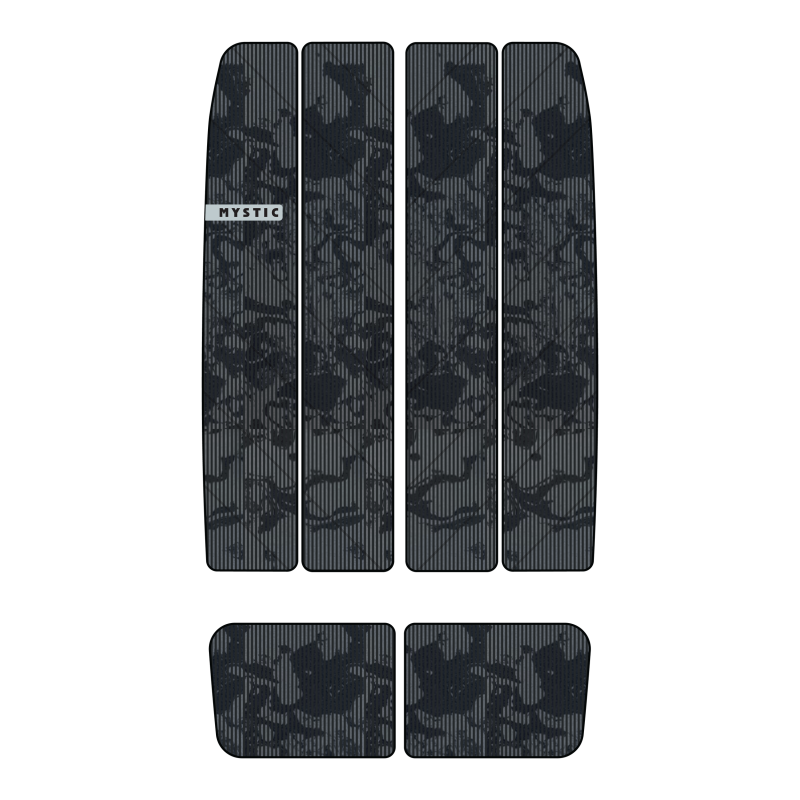 Pad adesivo per tavole direzionali MYSTIC AMBUSH MID + FRONT DECKPAD BLACK