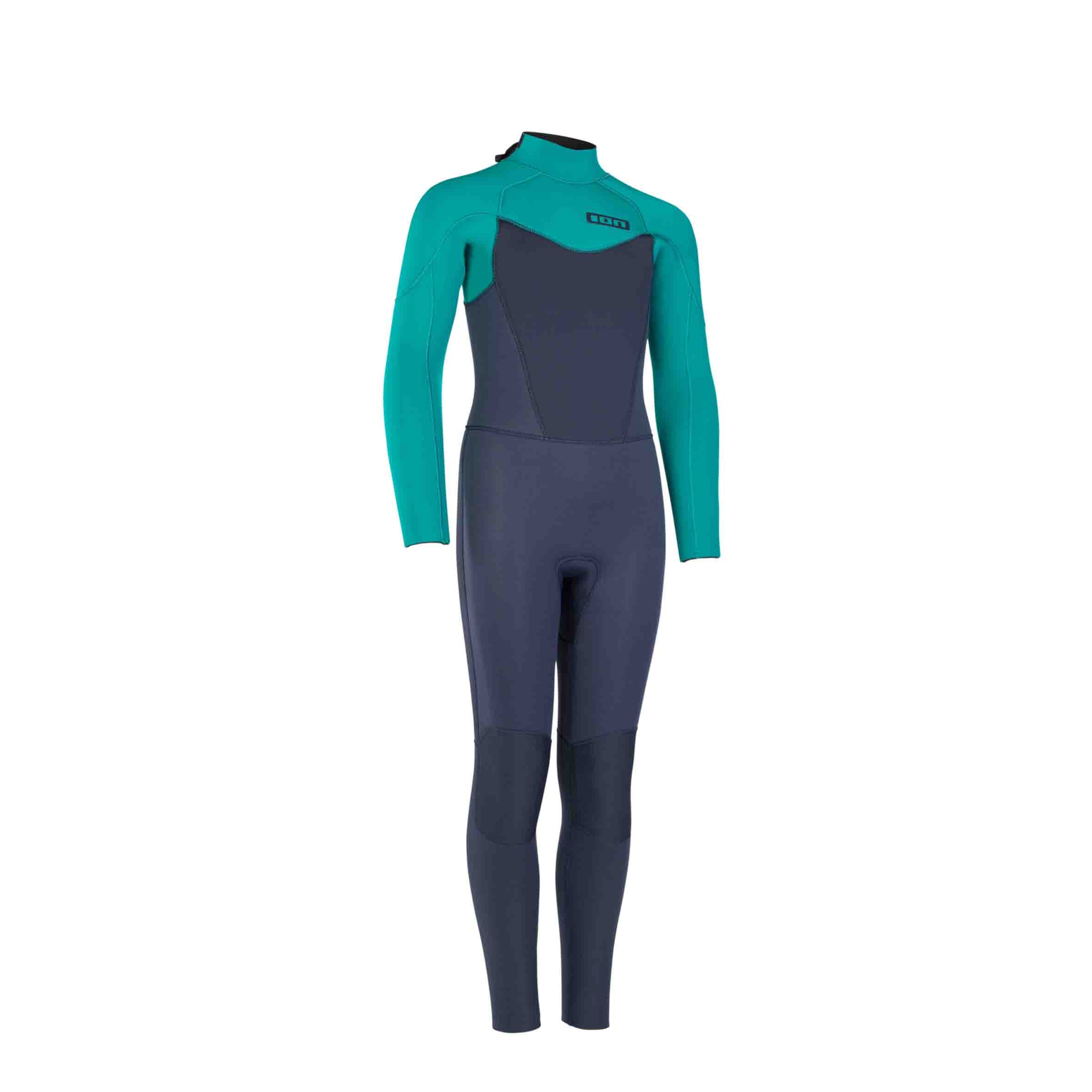 Muta invernale da ragazzo ION CAPTURE 5/4 GOLF GREEN/SLATE BLUE