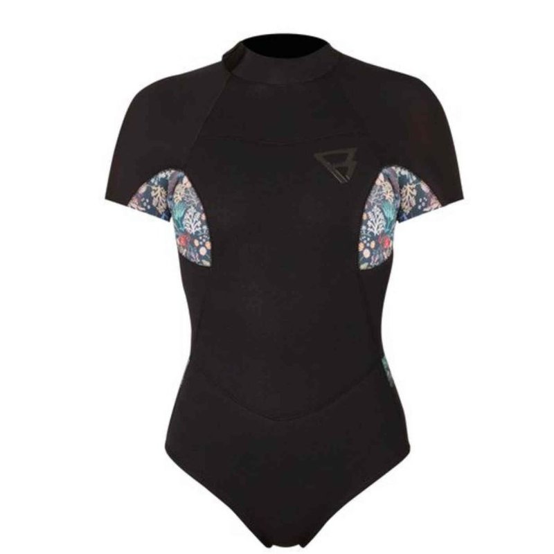Muta estiva da donna BRUNOTTI SUPERSHORTY BLACK/CORAL