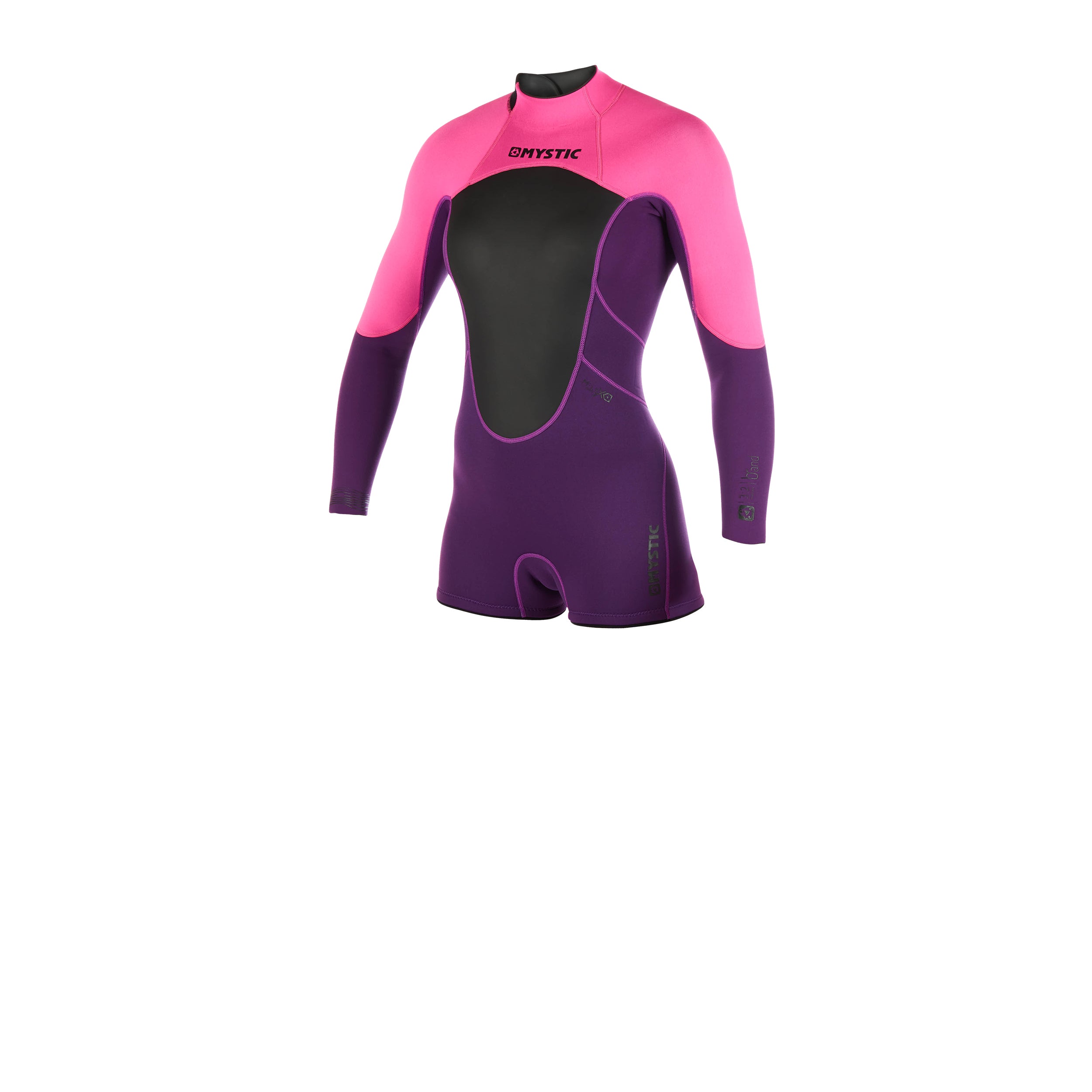 Muta estiva da donna MYSTIC BRAND 3/2 LONGARM SHORTY PURPLE