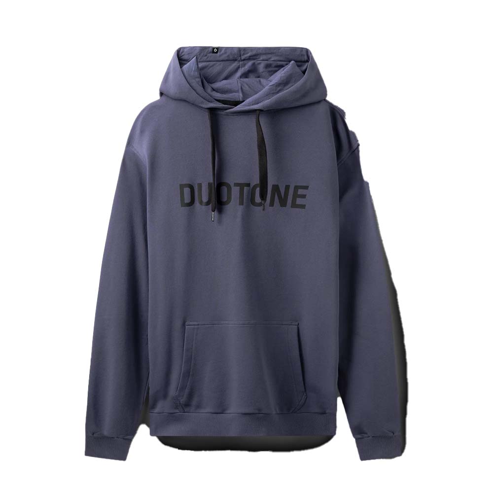 Felpa con cappuccio DUOTONE HOODY LOGO BLUE INDIGO