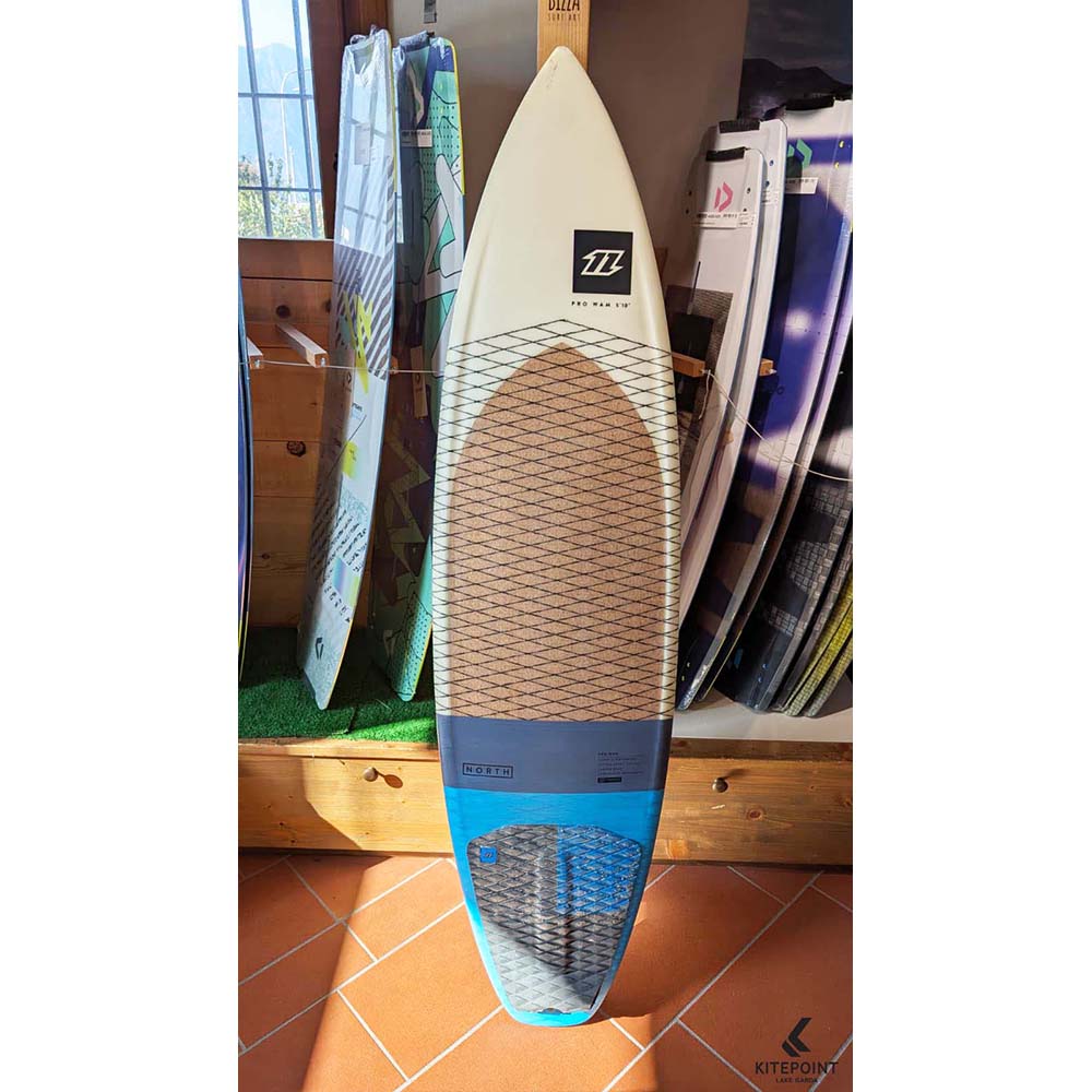 Tavola per kitesurf surfino NORTH PRO WAM 5'10" 2018 usata