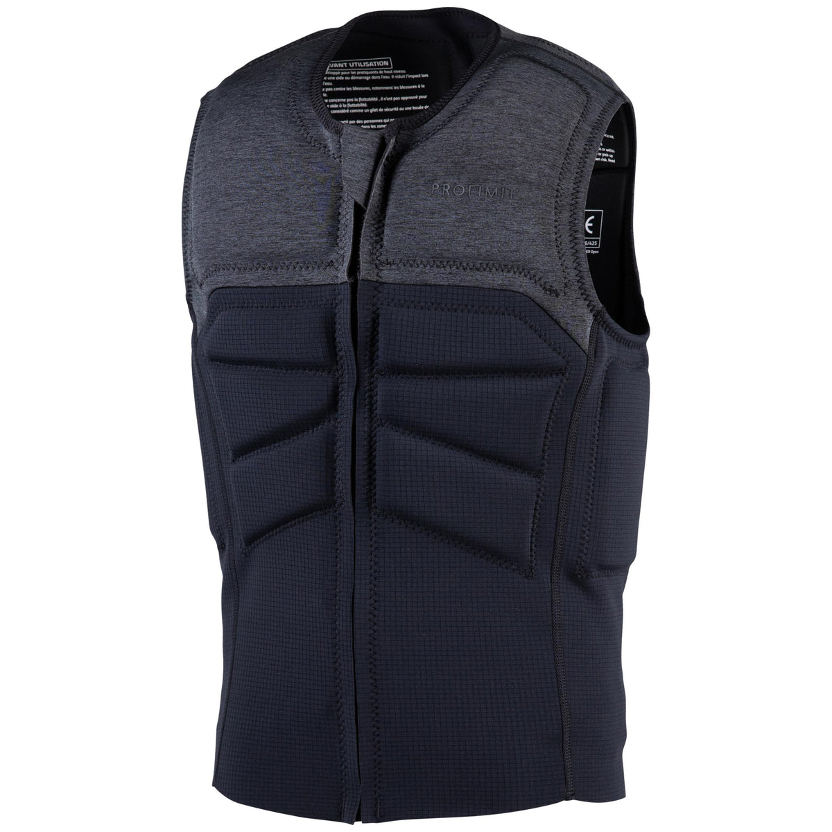 Impact vest PROLIMIT STRETCH VEST HP MERCURY FZ BLACK