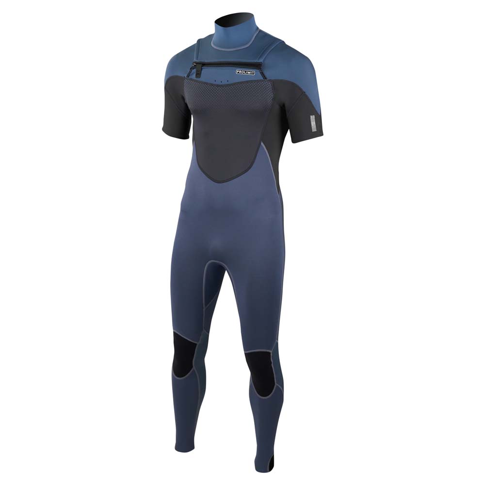 PROLIMIT FUSION FZ STEAMER 3/2 MISTY BLUE summer wetsuit