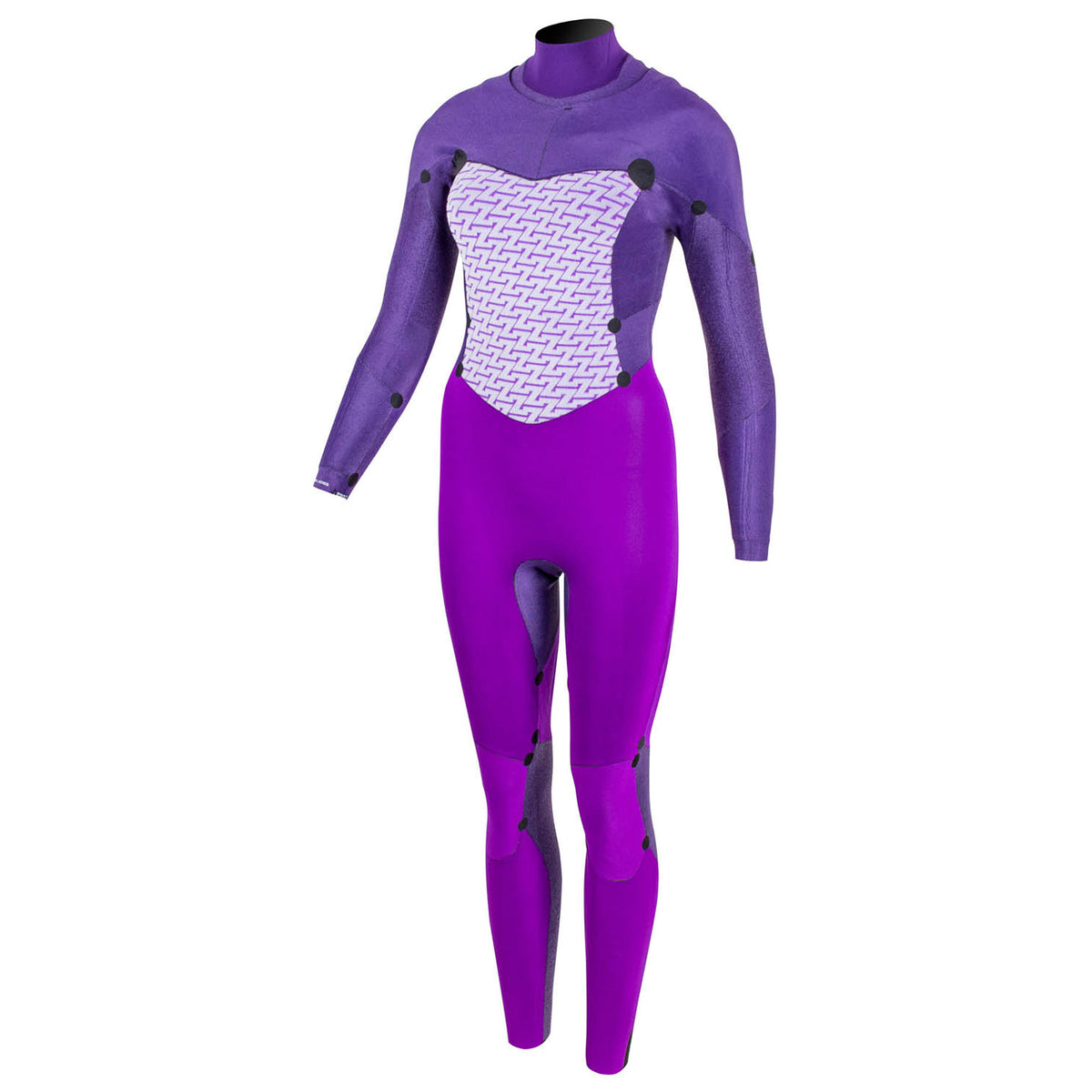 Muta per kitesurf Prolimit Fire freezip 4/3 nera/blue interno Kitepoint.shop Malcesine