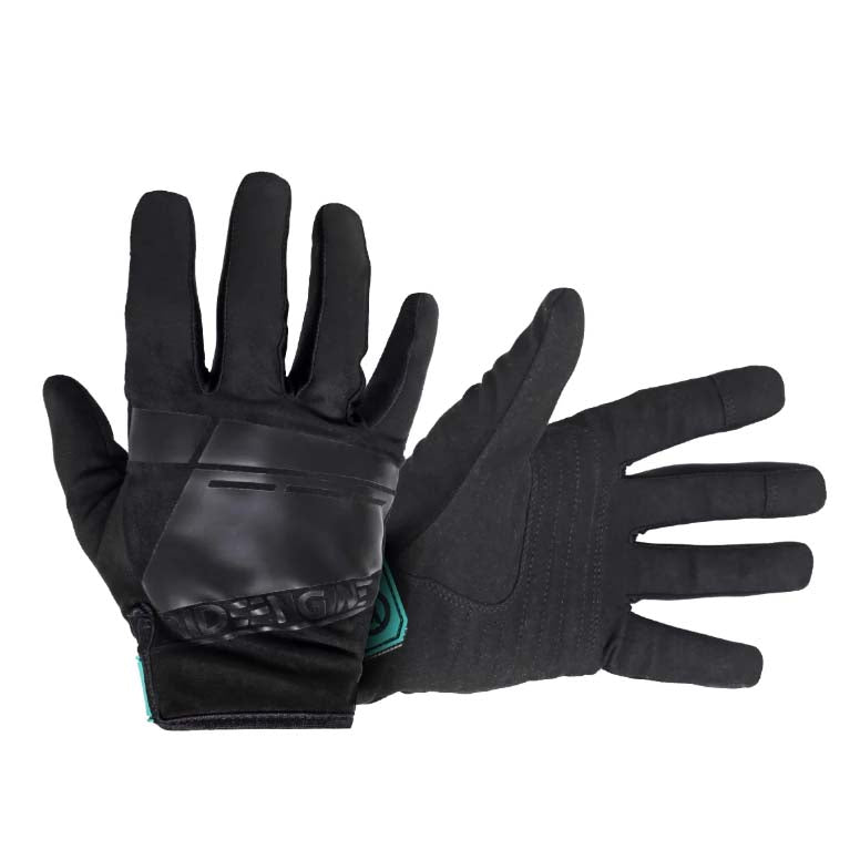 Guanti per kitesurf Ride Engine Reach Full Finger Glove neri Kitepoint.shop Malcesine