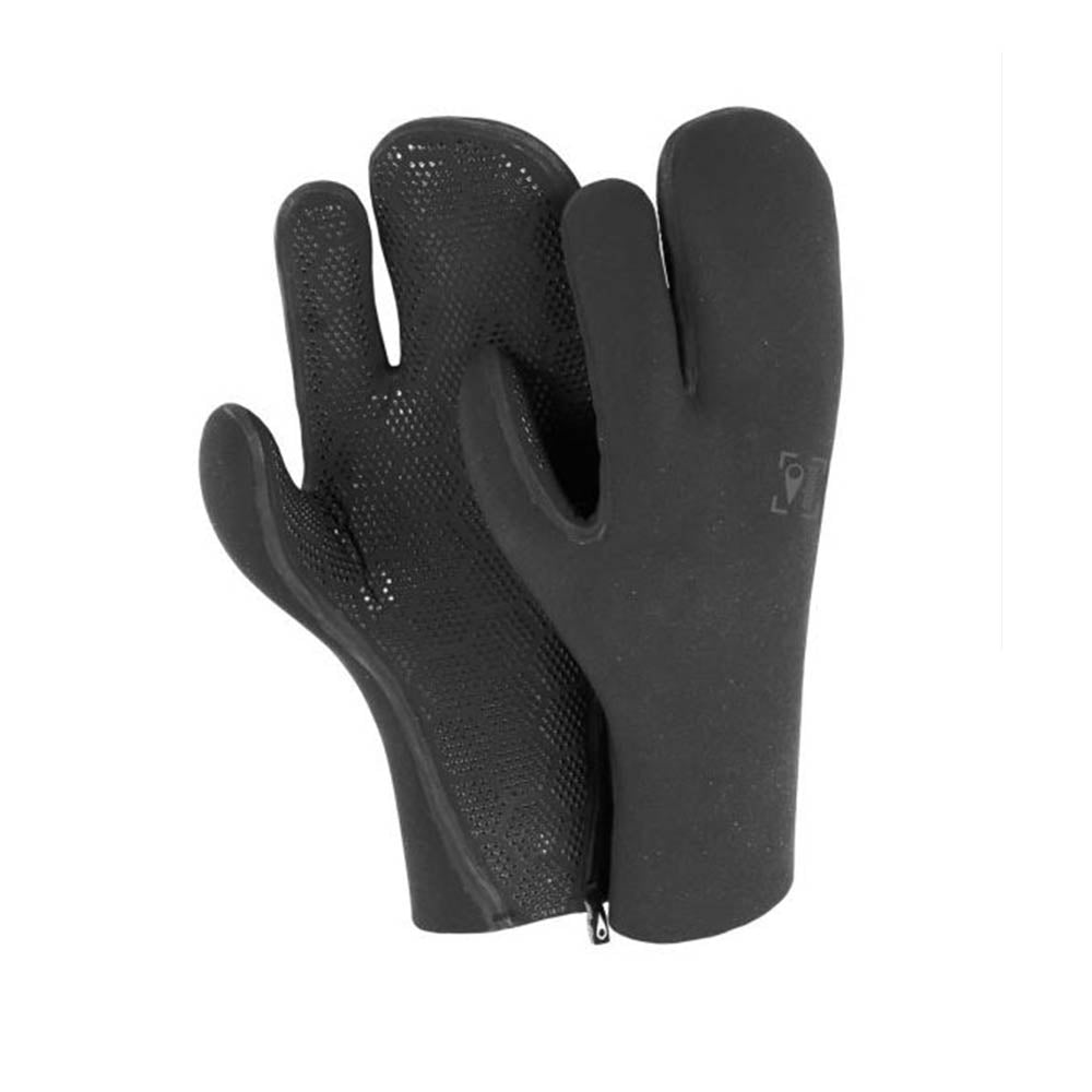 Guanti in neoprene per kitesurf Sooruz Gloves Three neri da 3mm Kitepoint.shop Malcesine