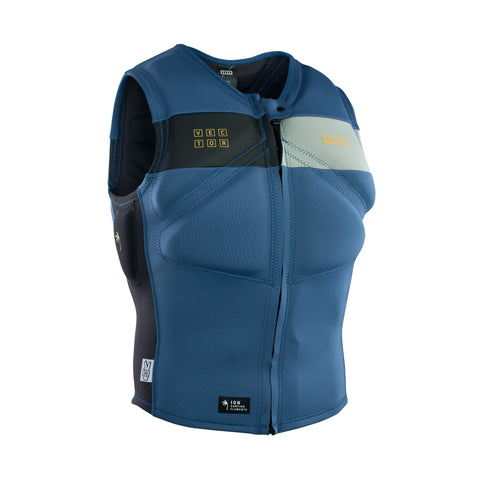 Giubbino protettivo galleggiante per kitesurf Ion Vector Vest Amp blue Kitepoint.shop a Malcesine