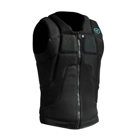 Giubbino protettivo galleggiante per kitesurf Ride Engine Defender nero Kitepoint.shop a Malcesine