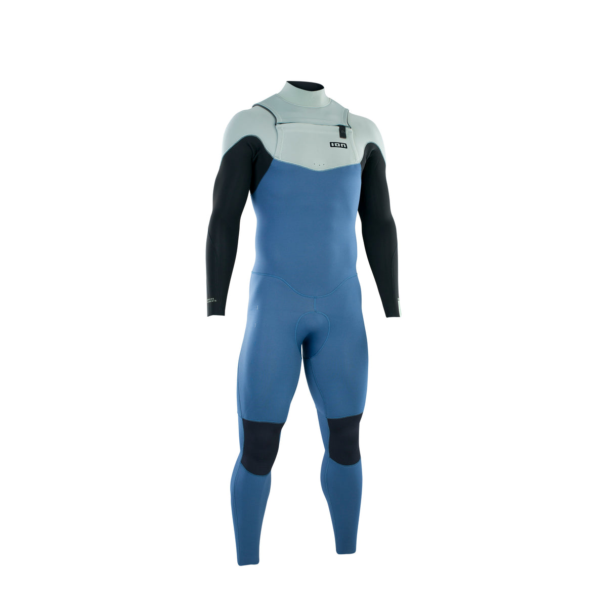 Muta per kitesurf Ion Element 5/4 front zip cascade blue Kitepoint.shop Malcesine