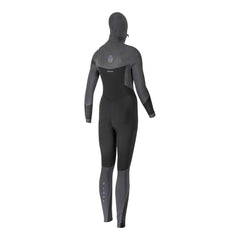Muta per kitesurf Prolimit Flare Free X-Hooded 6/4 nera dietro Kitepoint.shop Malcesine