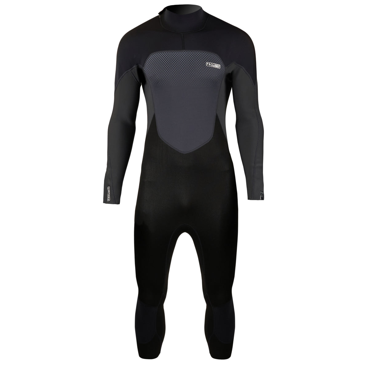 Muta per kitesurf Prolimit Fusion Steamer 3/2 overknee nera con zip posteriore Kitepoint.shop Malcesine