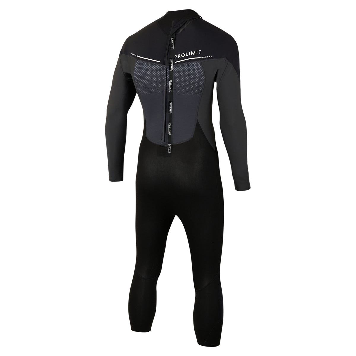 Muta per kitesurf Prolimit Fusion Steamer 3/2 overknee nera con zip posteriore dietro Kitepoint.shop Malcesine