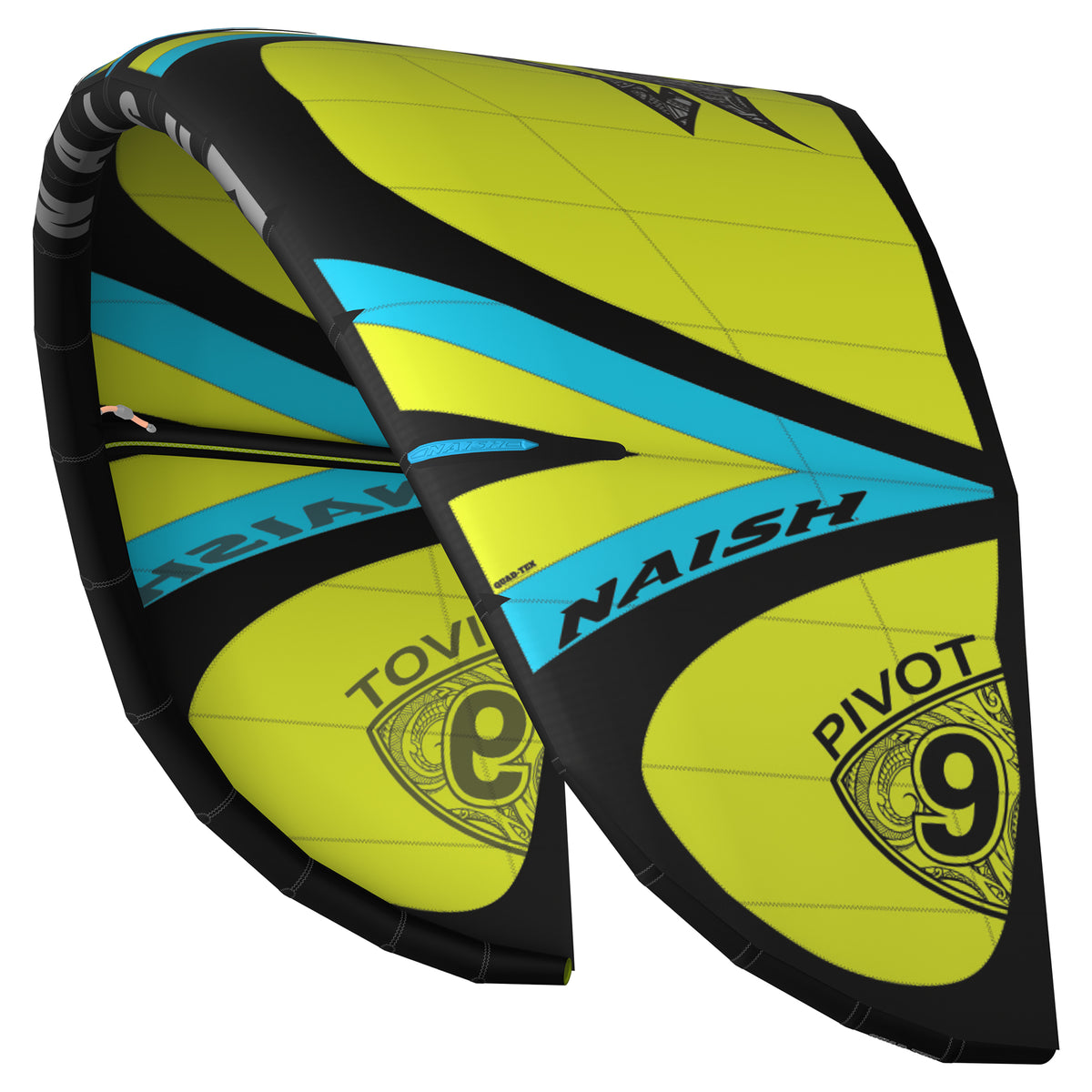 Vela per kitesurf Naish Pivot S27 giallo Kitepoint.shop Malcesine