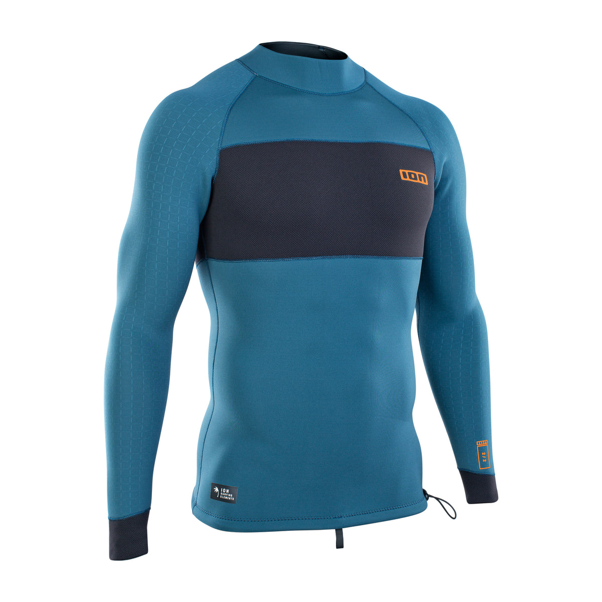 Top in neoprene ION NEO TOP 2/2 LS MEN PETROL