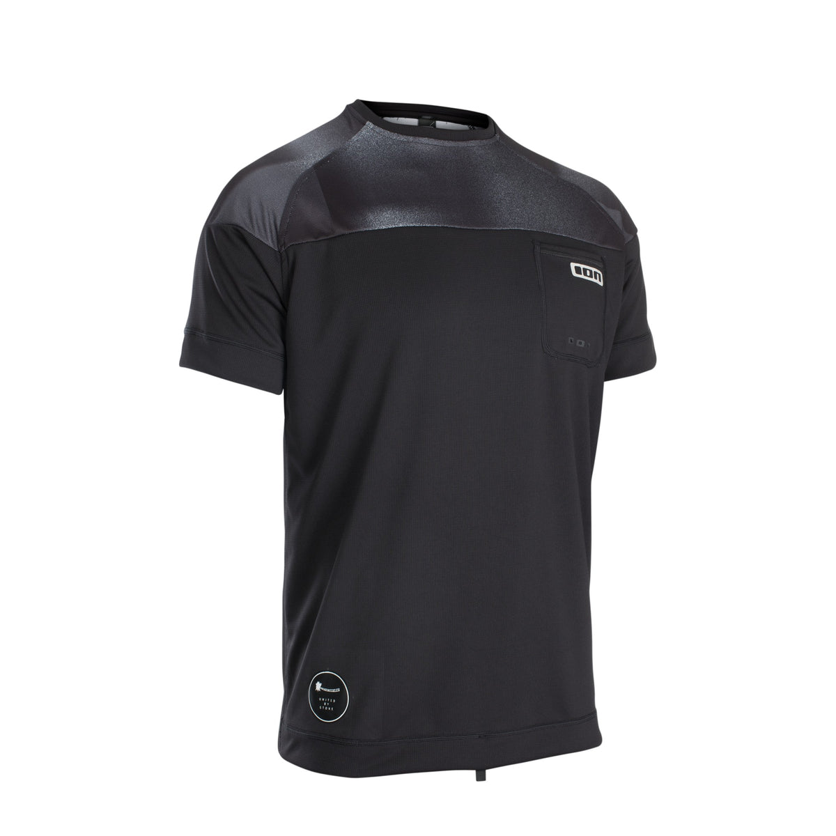 Lycra T-Shirt ION WETSHIRT MEN SS BLACK