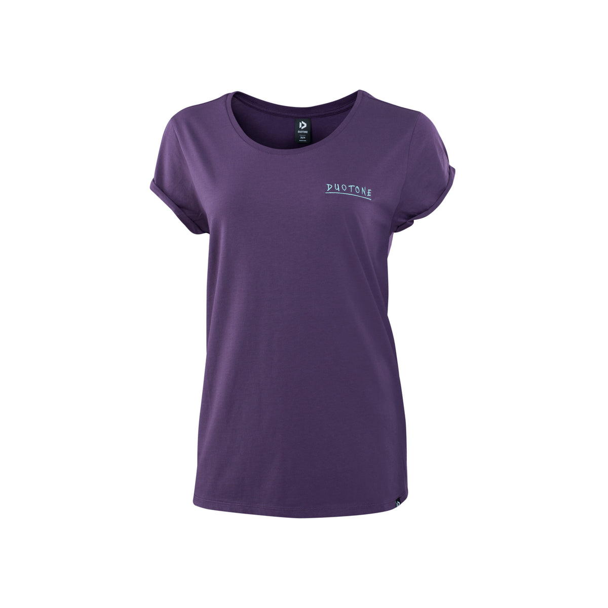 T shirt DUOTONE TEE BRANDED SS PLUM