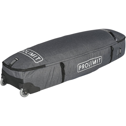 Sacca da viaggio PROLIMIT KITE BOARD BAG TRAVELLER WITH WHEELS GREY/WHITE