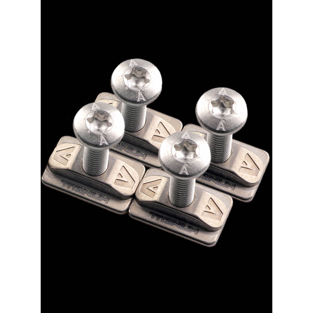 Viti per wing foil ARMSTRONG M7-25MM STAINLESS SCREWS WITH TITANIUM T-NUT