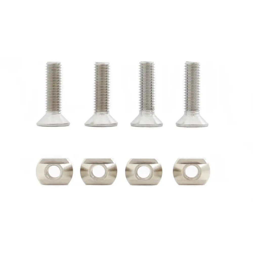 KIT HARDWARE CARBON PLATE TO RAIL BOARD