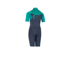 ION CAPTURE SHORTY 2/2 GOLF GREEN/SLATE BLUE summer wetsuit