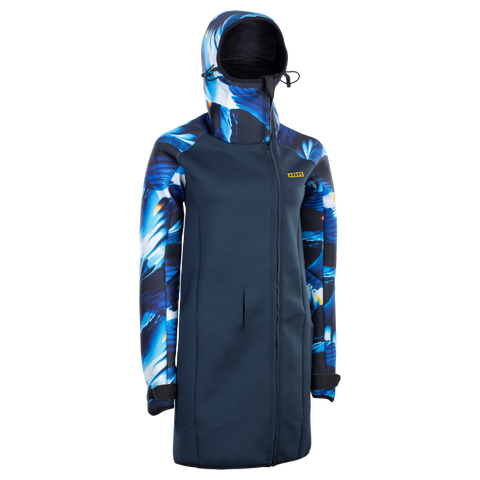 Giacca da donna in neoprene ION NEO COSY COAT AMP BLUE CAPSULE