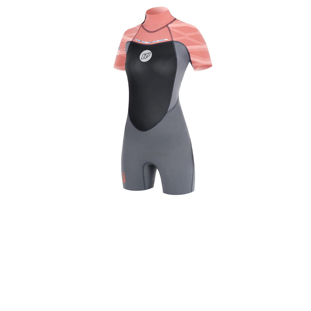 NEILPRYDE SPARK SHORTY 2/2 CORAL women's summer wetsuit