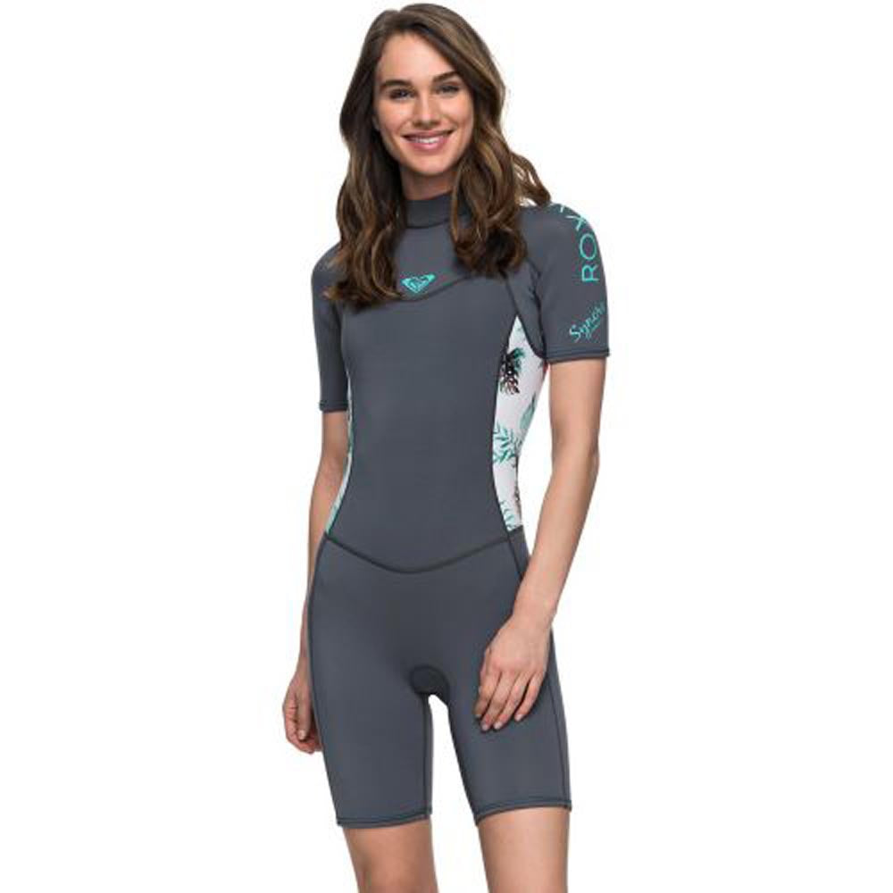 ROXY 2/2 SYNCRO SHORTY ASH/PISTACHIO women's summer wetsuit