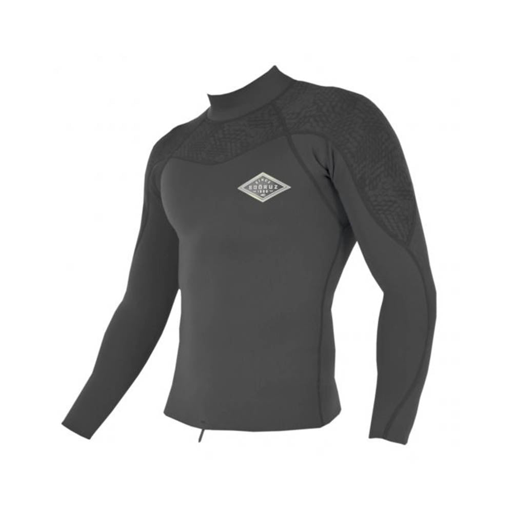 SOORUZ FIGHTER COLLAR LS 1/1 BLACK neoprene top