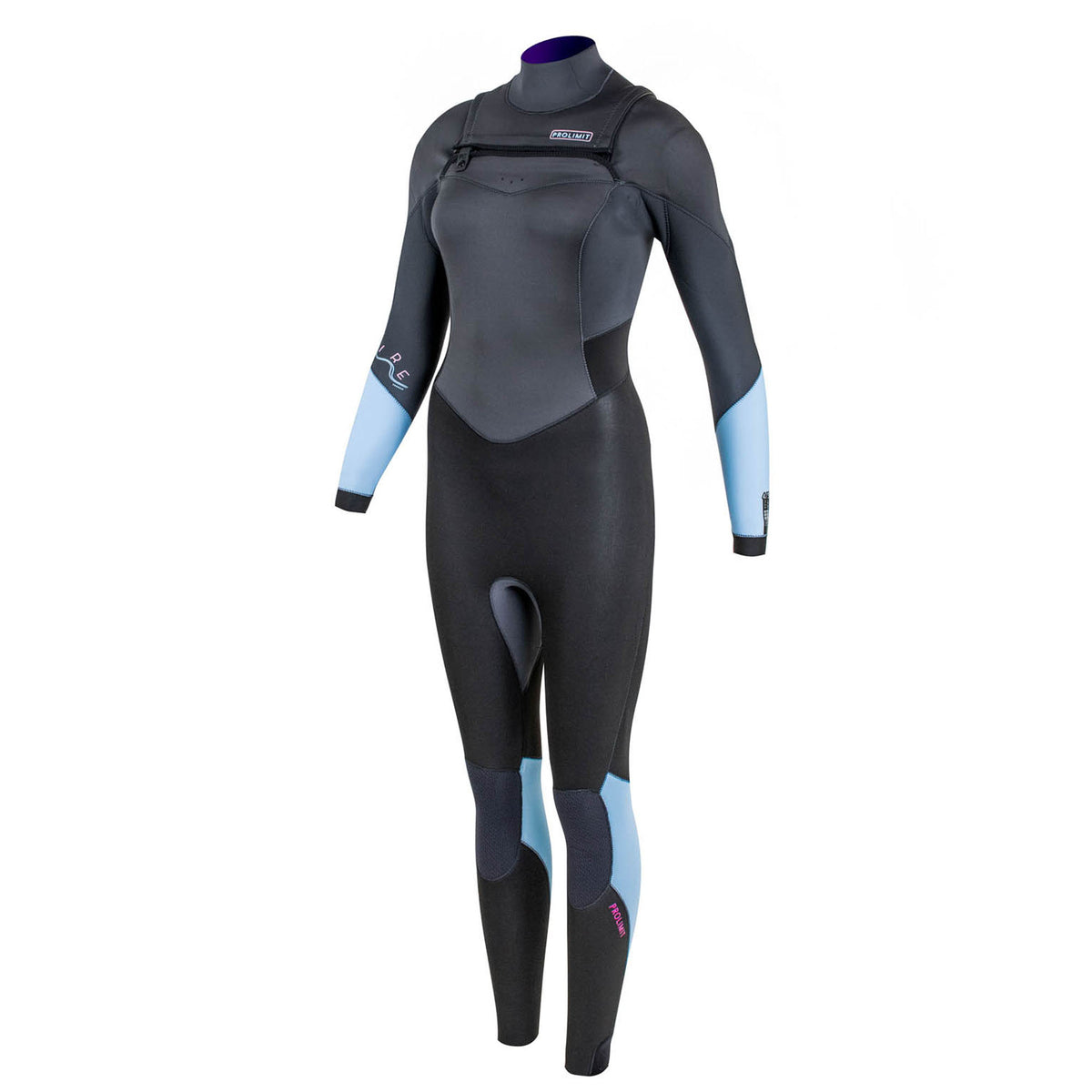 PROLIMIT FIRE FREEZIP STEAMER 5/3 BLACK/BLUE winter wetsuit 