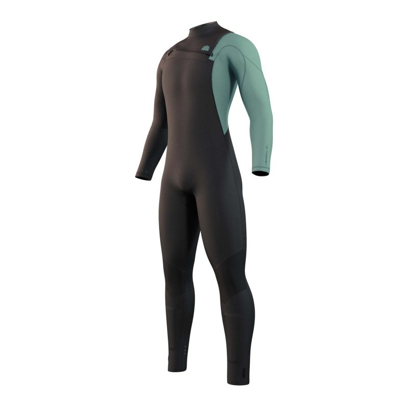 MYSTIC MARSHALL 5/3 FZ BLACK/GREEN winter wetsuit